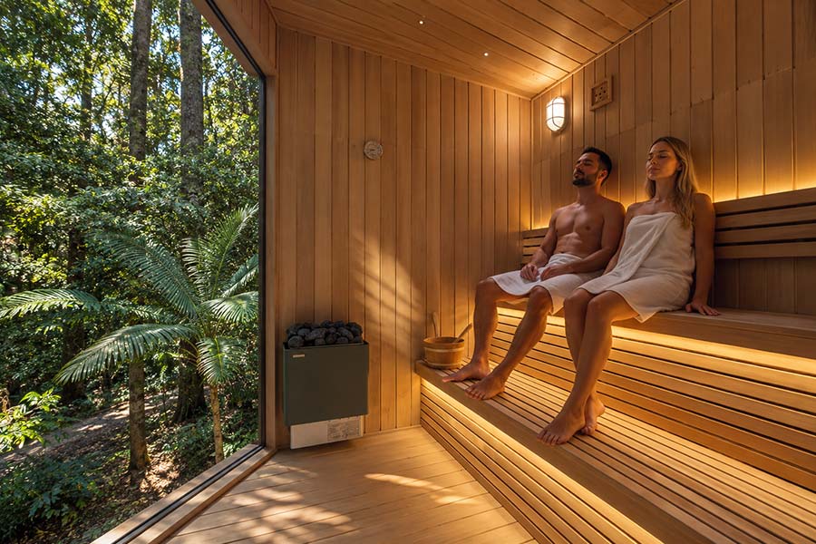 Cape Byron Retreat Hideaway Sauna